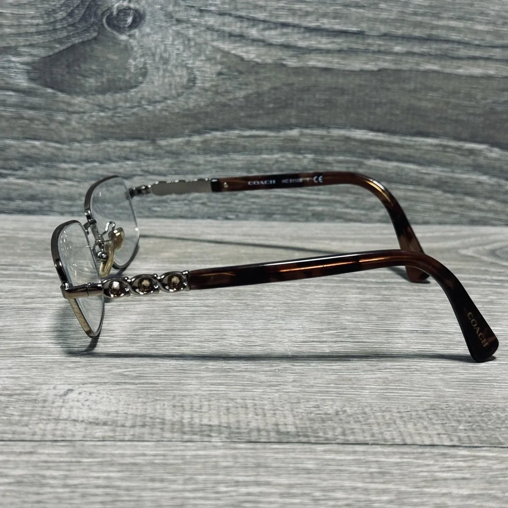 Coach‎ HC5110B T Eyeglass Frames Womens 54-15-140 Rose Gold Tortoise Frames Only